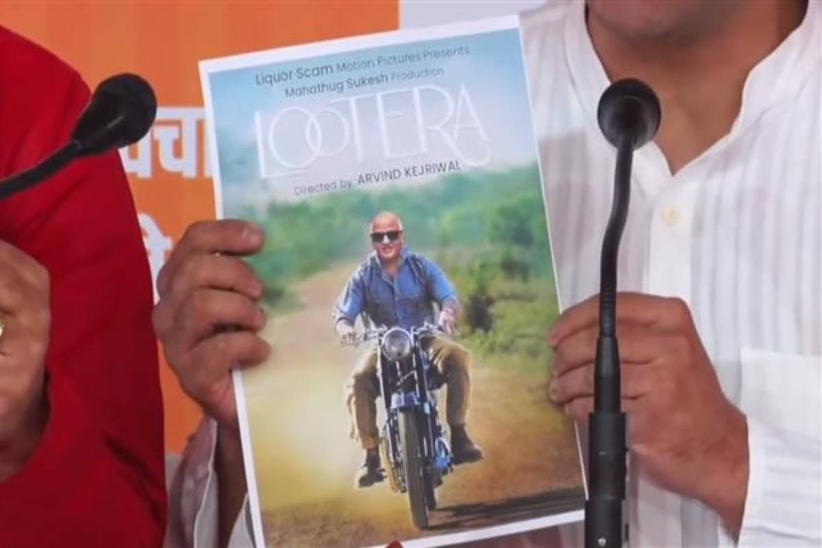 BJP attacks AAP, Sisodia, puts out ‘Lootera’ poster