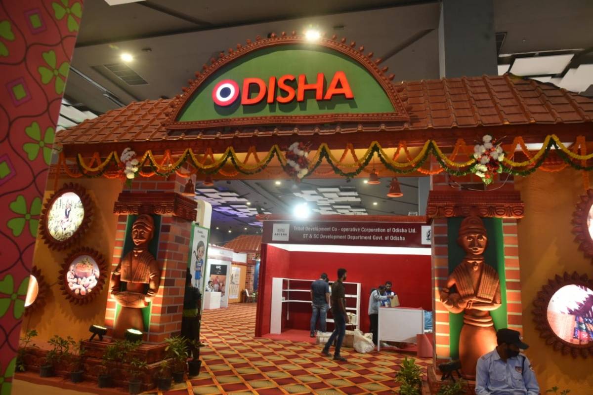 Odisha pavilion at IITF-2022 offers an aesthetic view to visitors