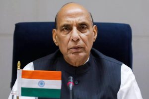 Women breaking glass ceiling in armed forces: Rajnath
