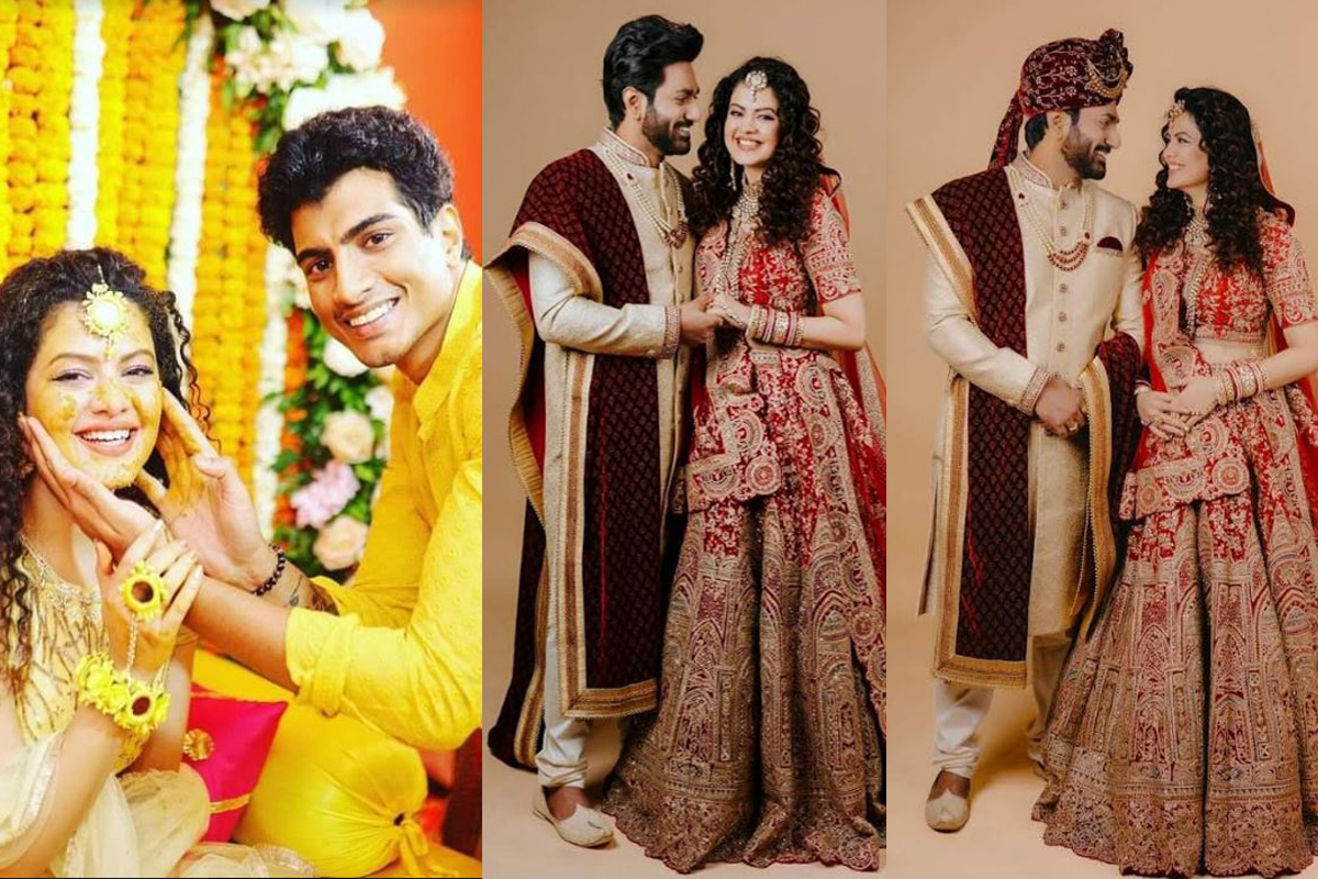 Singer Palak Muchchal tied knot with Mithoon Sharma, check out glimpses from the wedding