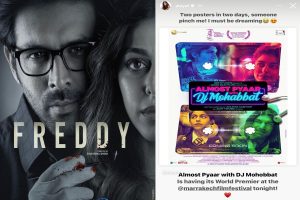 Alaya F drops two intriguing posters of upcoming projects
