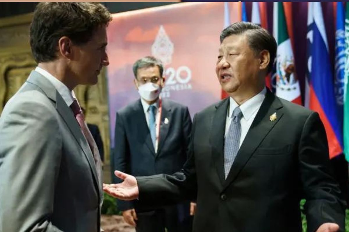 Xi angrily rebukes Trudeau at G20 summit