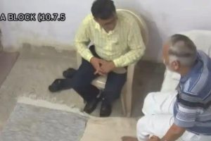 New CCTV visuals: Tihar Jail superintendent among others seen interacting with Satyendar Jain