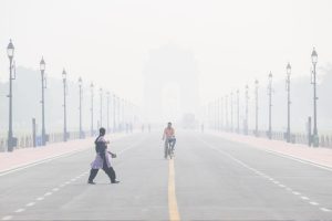 Delhi air continued to languor in ‘Very poor’ category with AQI at 317