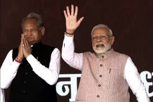 PM Modi declares Mangarh Dham as National Monument in Rajasthan, shares stage with Gehlot