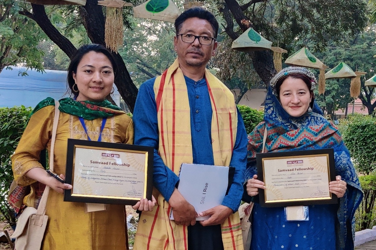 Two Ladakhi tribal girls awarded Tata’s Samvaad Fellowship| Roadsleeper.com