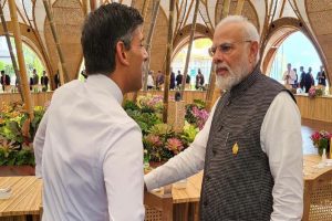 PM Modi meets UK’s Rishi Sunak at G20 Summit