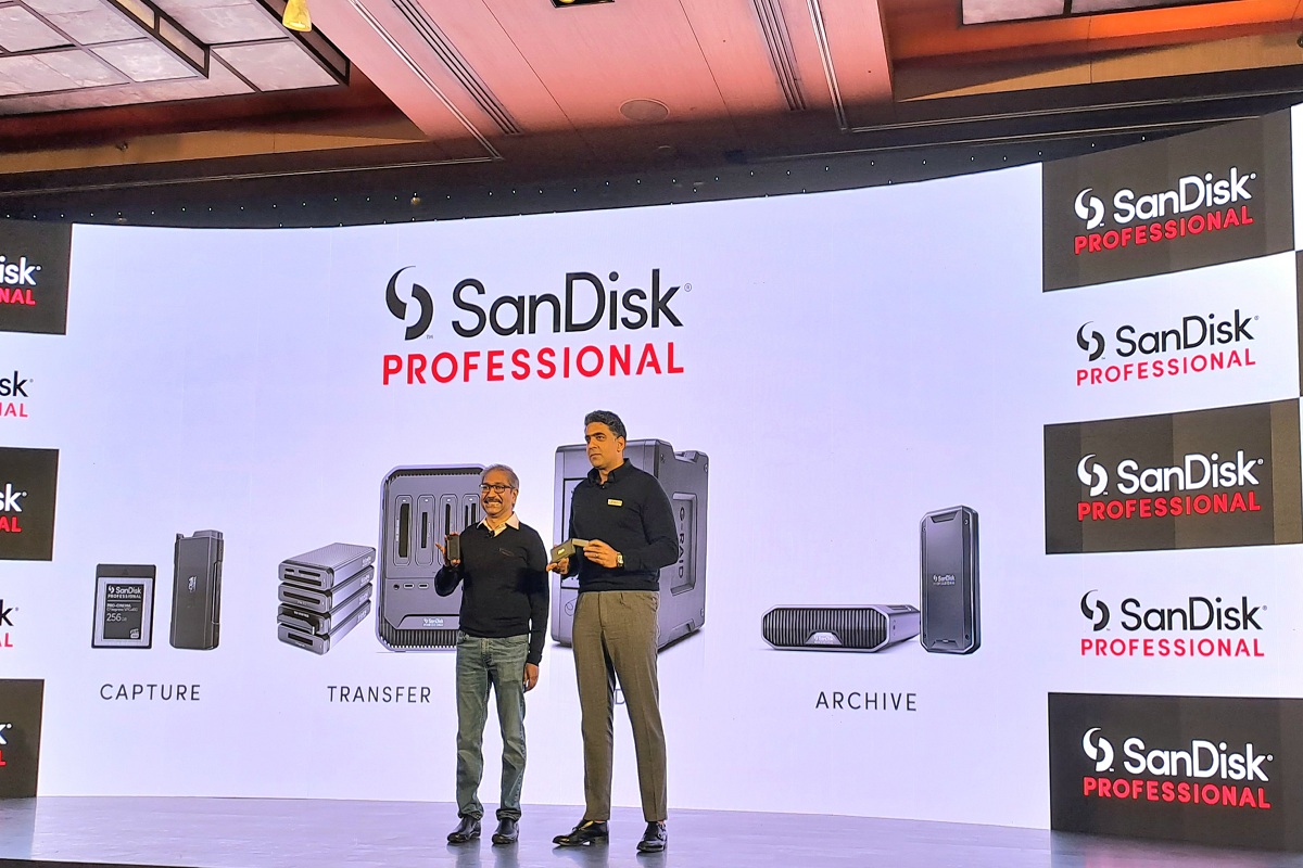 SanDisk Professional launch comes with an array of storage gadgets and gizmos