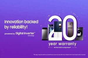 Samsung offer 20-yr warranty on some of its products in India
