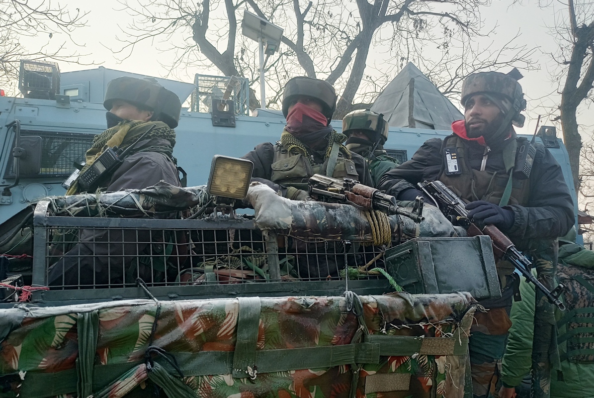 4 terrorists carrying M-4, AK rifles, pistols killed in Jammu encounter