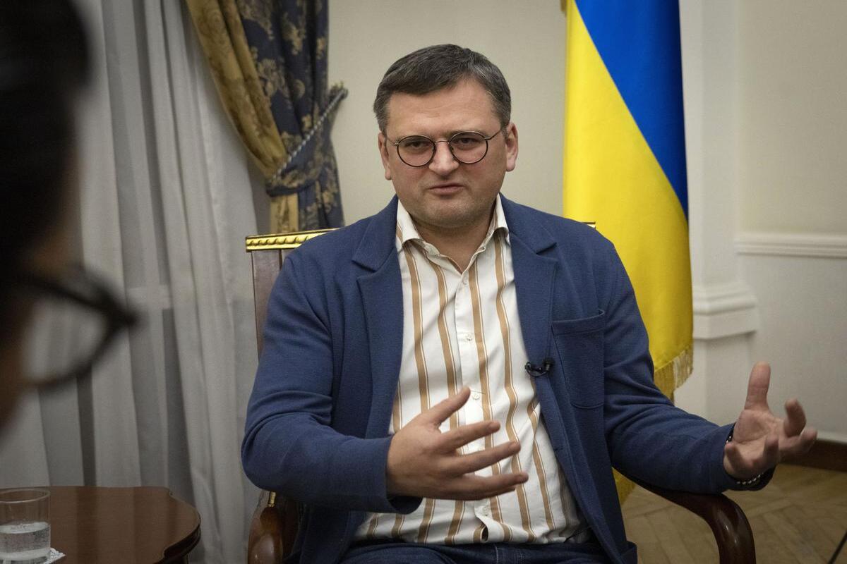 Ukraine wants to end war, says Foreign Minister Dmytro Kuleba