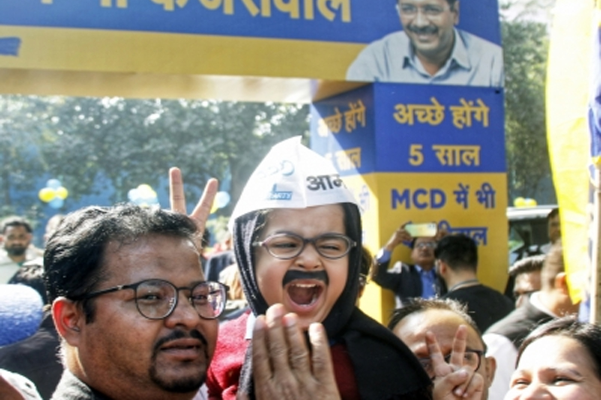 AAP Ends BJP s 15 Year rule In Delhi MCD aap-ends-bjp-s-15-year-rule-in-delhi-mcd