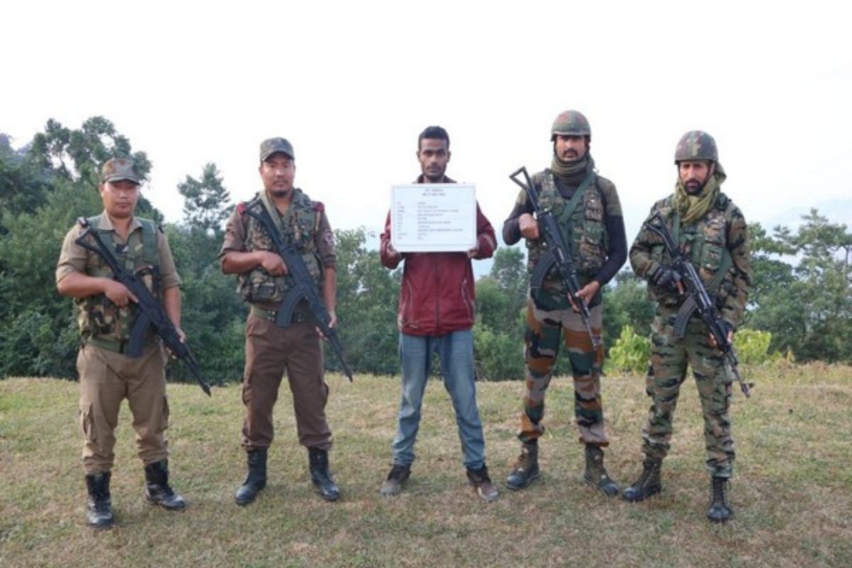 ULFA (I) active cadre apprehended by Assam Rifles from Arunachal Pradesh