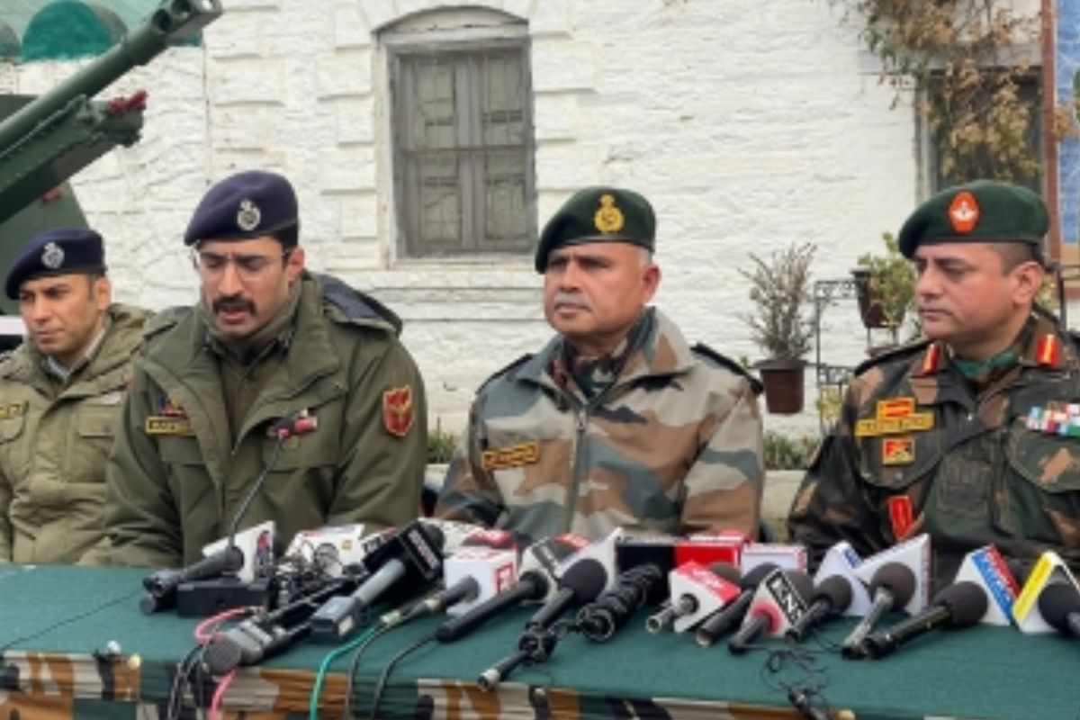 Large quantity of arms, ammunition recovered close to LoC in J&K’s Baramulla