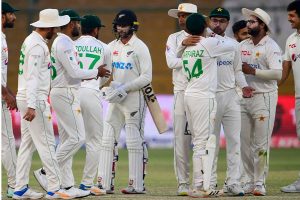 Pakistan has a last laugh as Test with Kiwis ends in a draw