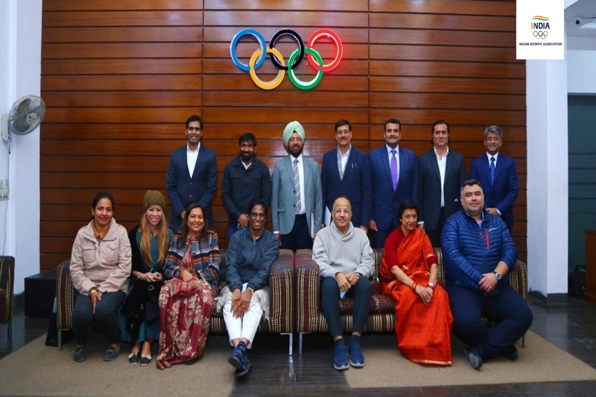 Indian Olympic Association Executive Council holds first meeting
