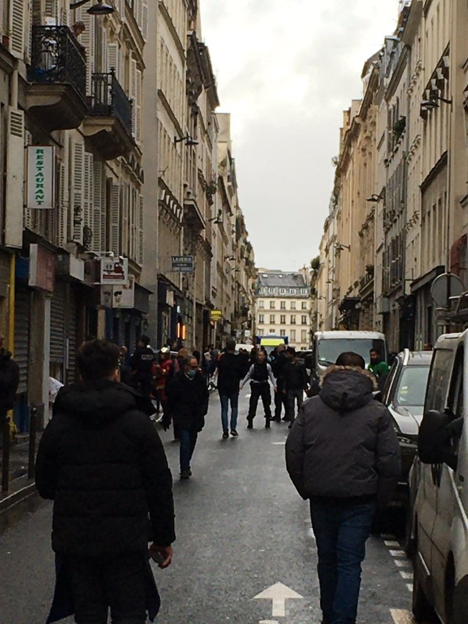Gunfire in Central Paris