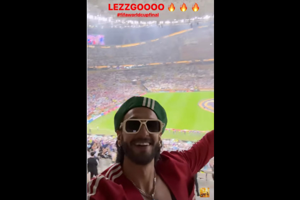FIFA World Cup Final: Check out this fun banter of Ranveer Singh, Ravi Shastri