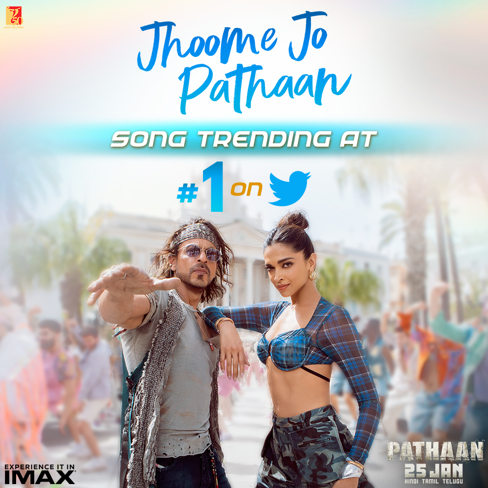 Jhoome Jo Pathaan Song - Live View Count & Countdown 