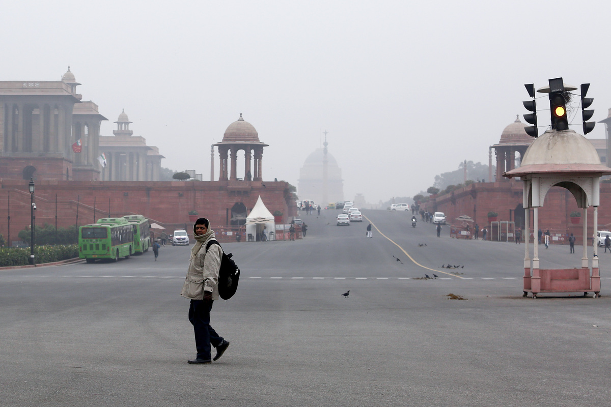 Delhiites Experience Coldest Day