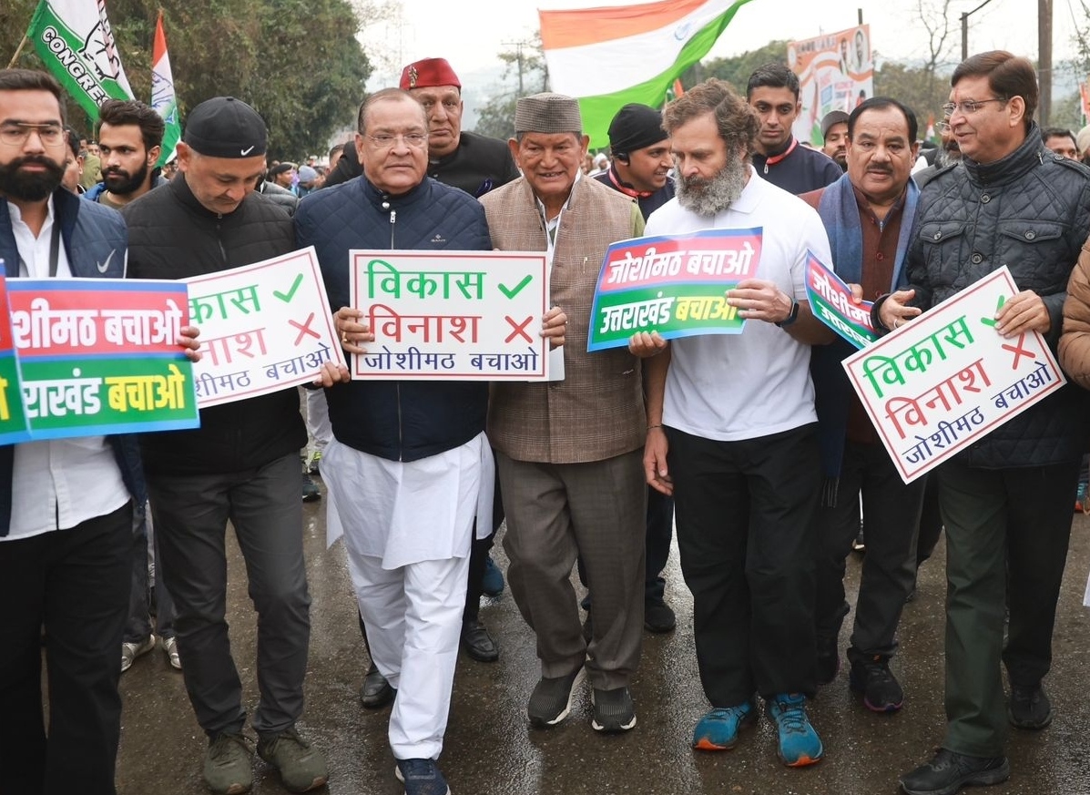 Help Joshimath save its soul: U’khand Congress moves Rahul Gandhi