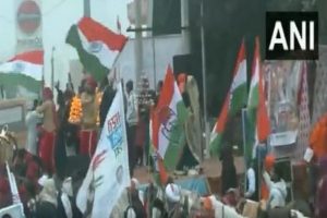 Colourful processions mark Bharat Jodo Yatra in Haryana’s Karnal
