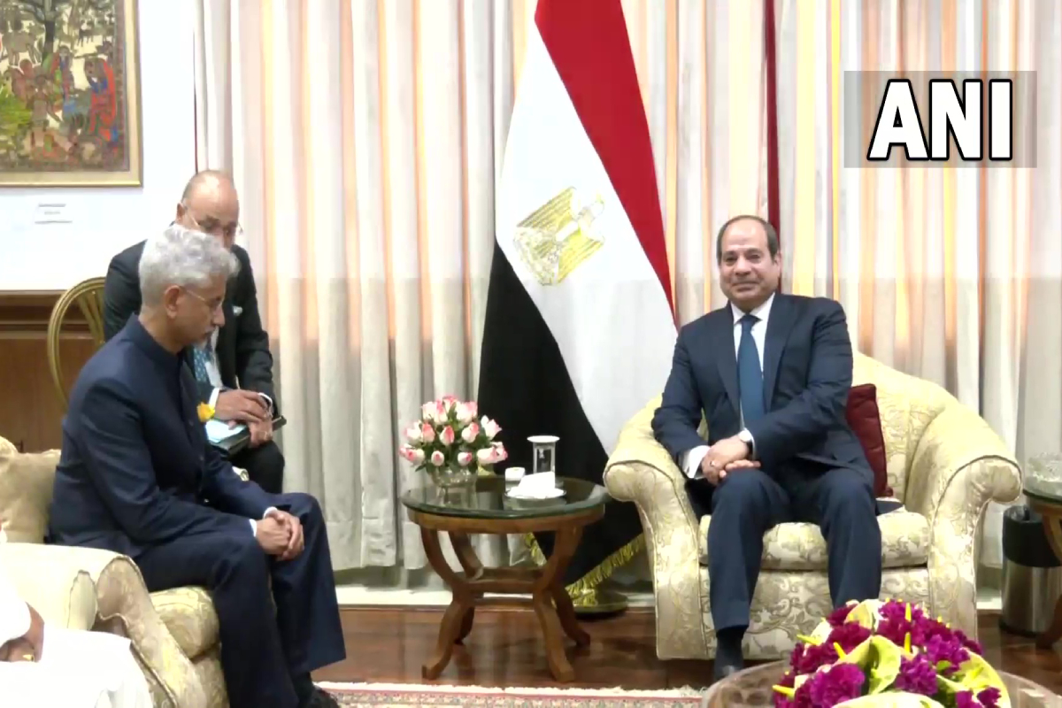 EAM Jaishankar holds meeting with Egyptian President Abdel Fattah El-Sisi