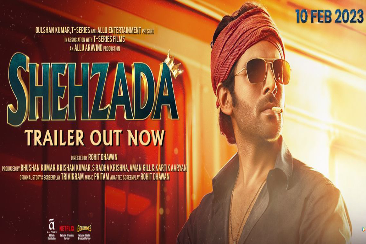 Kartic Aaryan’s Shehzada Trailer is out; the actor is seen in an Action Avtaar