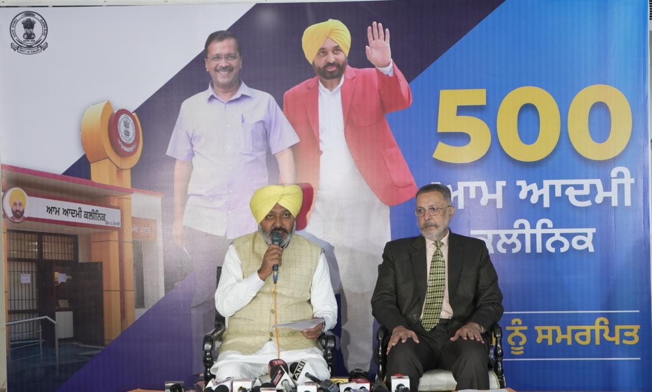 AAP claims health revolution in Punjab; SAD alleges failure