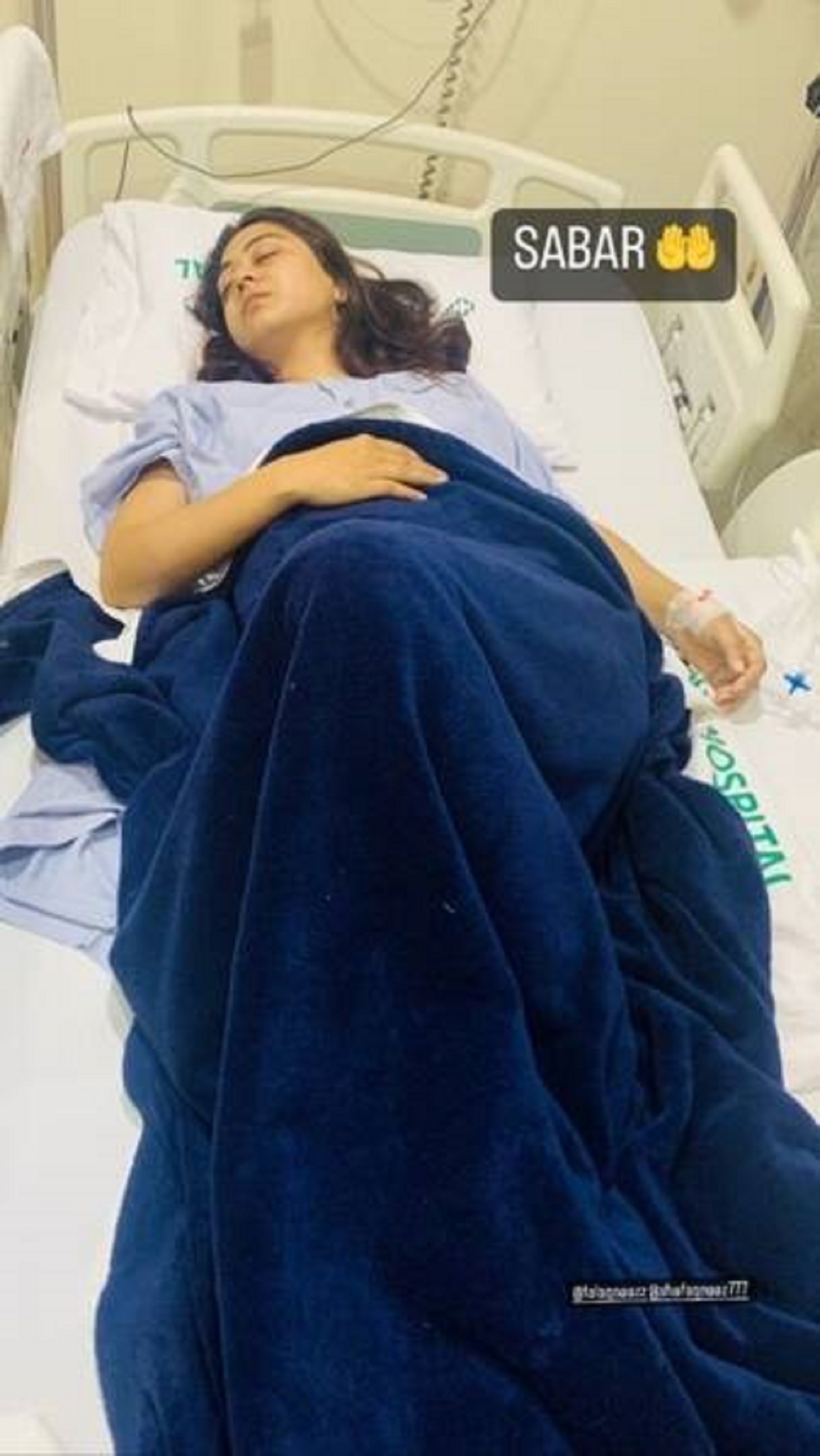 Sheezan Khan’s sister Falaq Naaz has been hospitalised