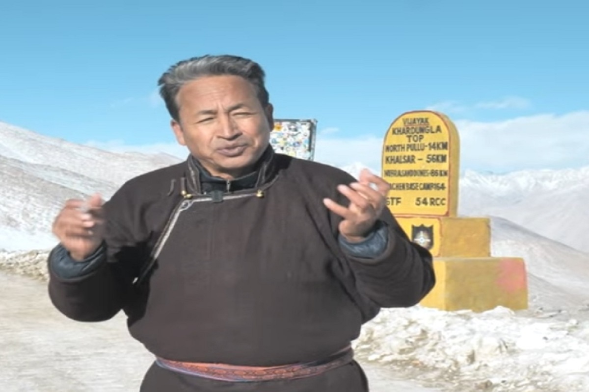 Leh turned into a war zone: Wangchuk on the eve of his border march