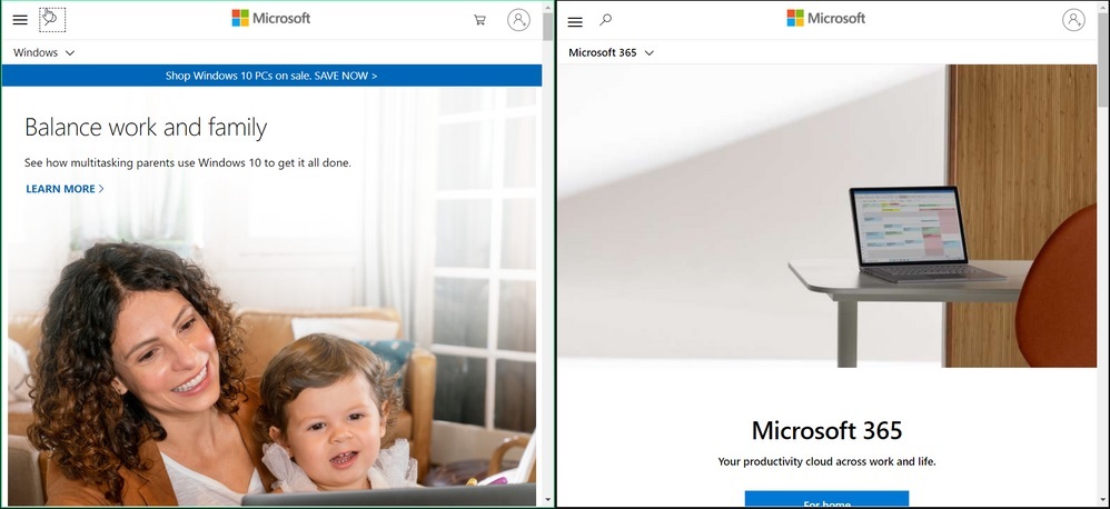 Microsoft may bring split-screen feature to Edge