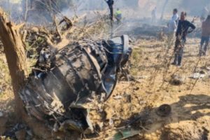 Aircraft crashes near Bharatpur in Rajasthan