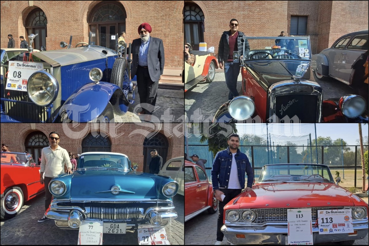 History comes alive at Delhi stadium with The Statesman Vintage and Classic Car Rally