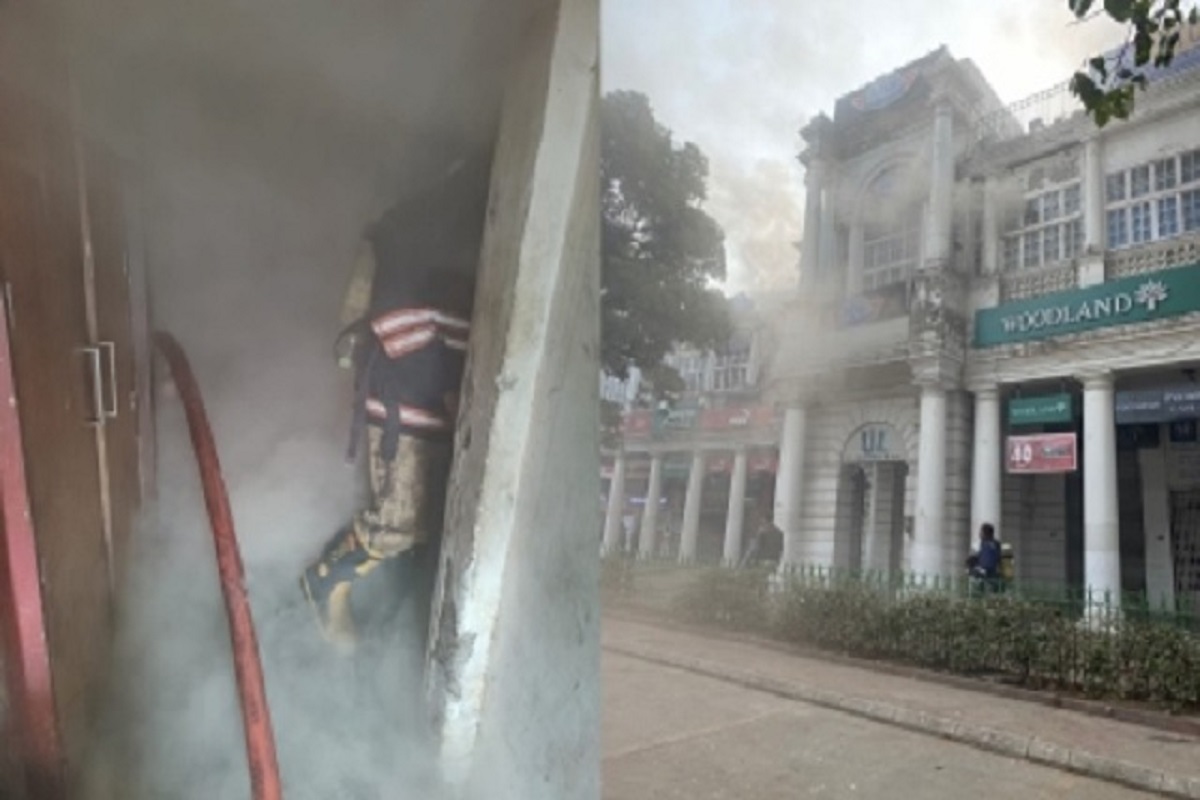 Delhi: Connaught Place’s Suncity Hotel catches fire, no casualties