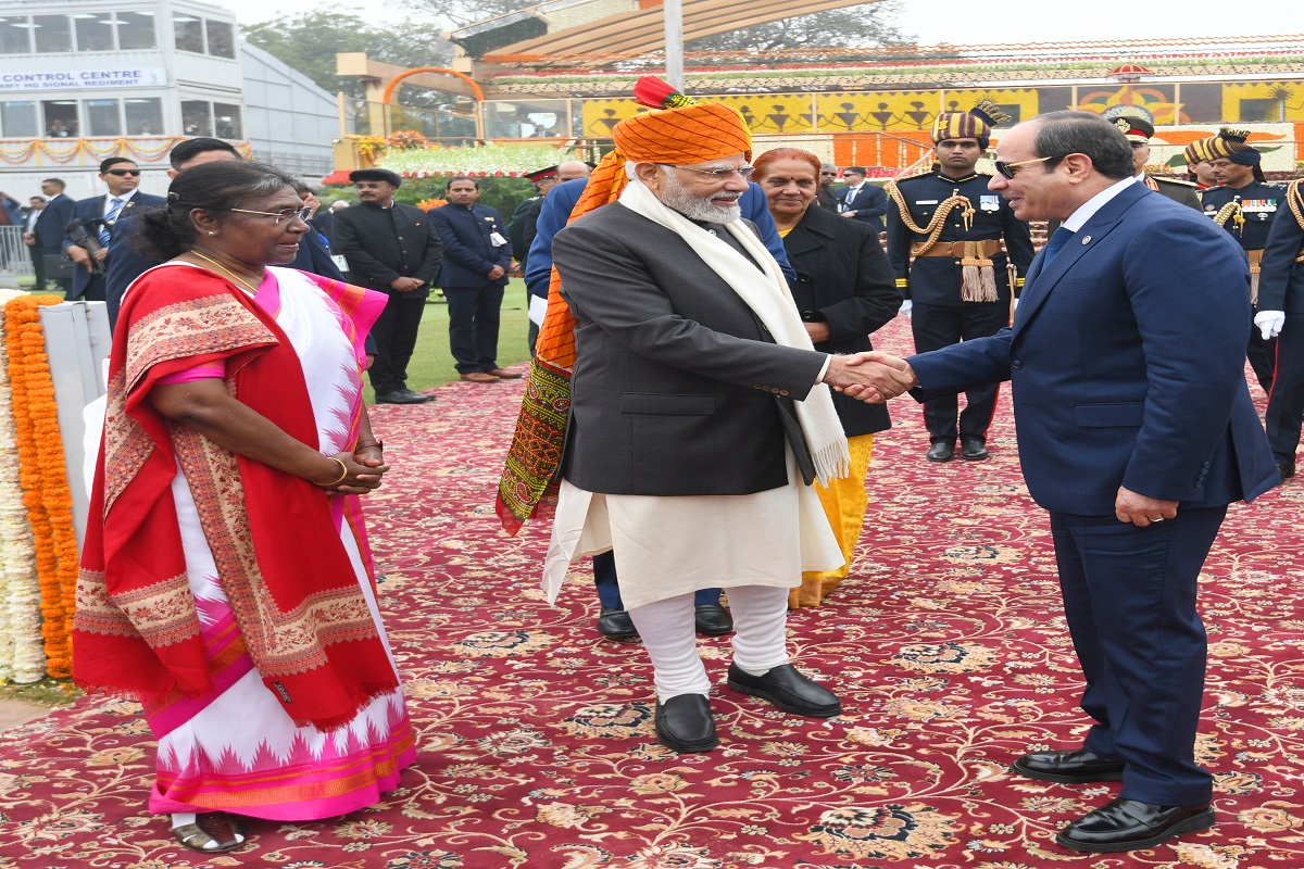 PM Modi thanks Egyptian President for gracing Republic Day celebration