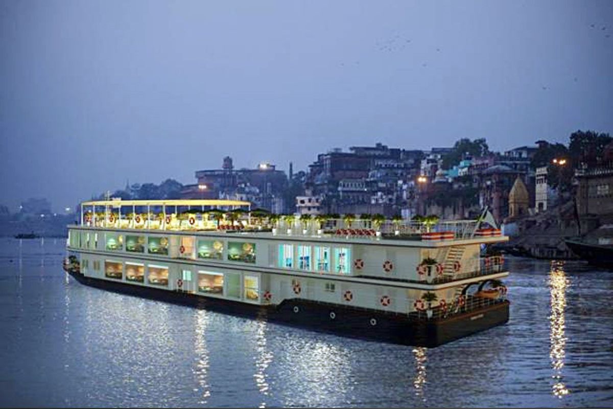 Luxury cruise Ganga Vilas reaches UP’s Varanasi, to be flagged off by PM Modi on Jan 13
