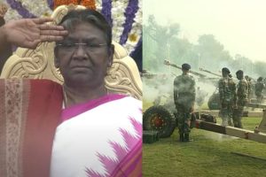 Republic Day 2023: President Droupadi Murmu unfurls Tricolour, gets ceremonial 21 Gun salute