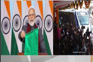 PM Modi flags off Secunderabad-Visakhapatnam Vande Bharat Express