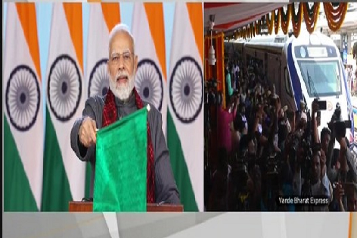PM flags off Vande Bharat Express, keeps BRS silent