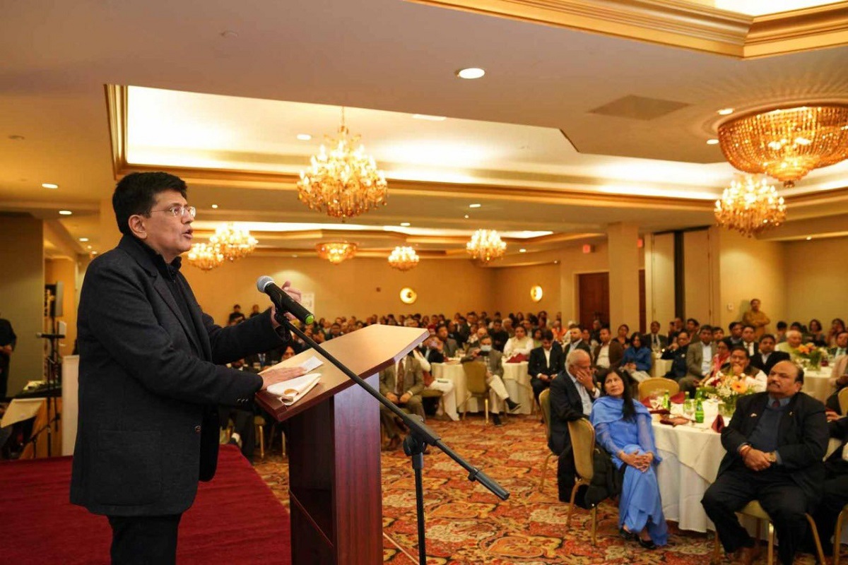New India will lead global growth: Goyal to Diaspora in US