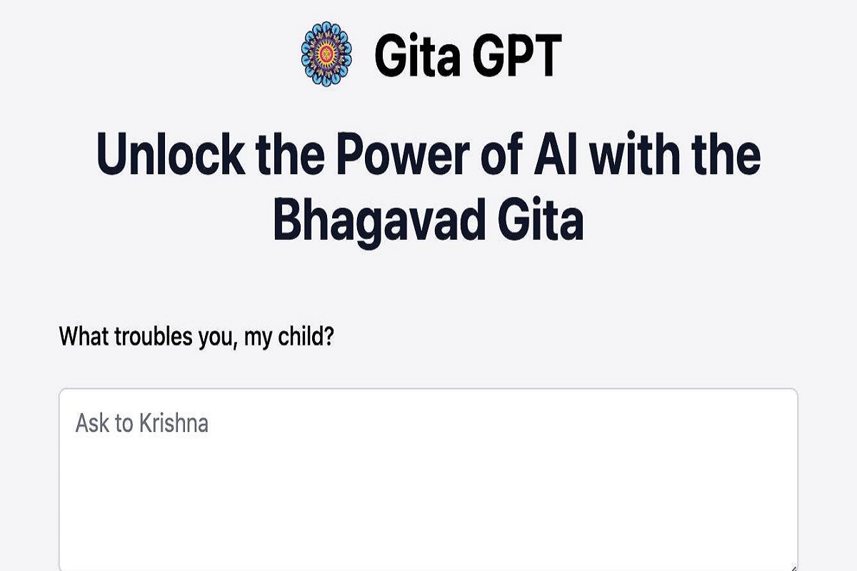 Now talk to Lord Krishna via AI chatbot based on ChatGPT