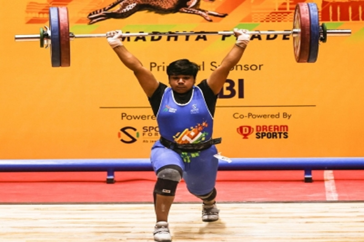 KIYG 2022: Four more national youth records go down in weightlifting, Maharashtra continue on top