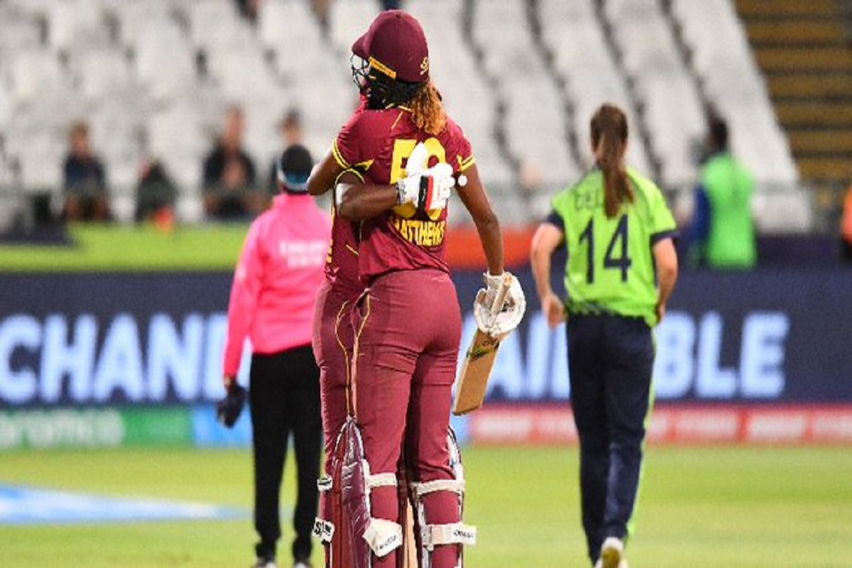 Women’s T20 World Cup: Matthews magic steers West Indies to thrilling win over Ireland