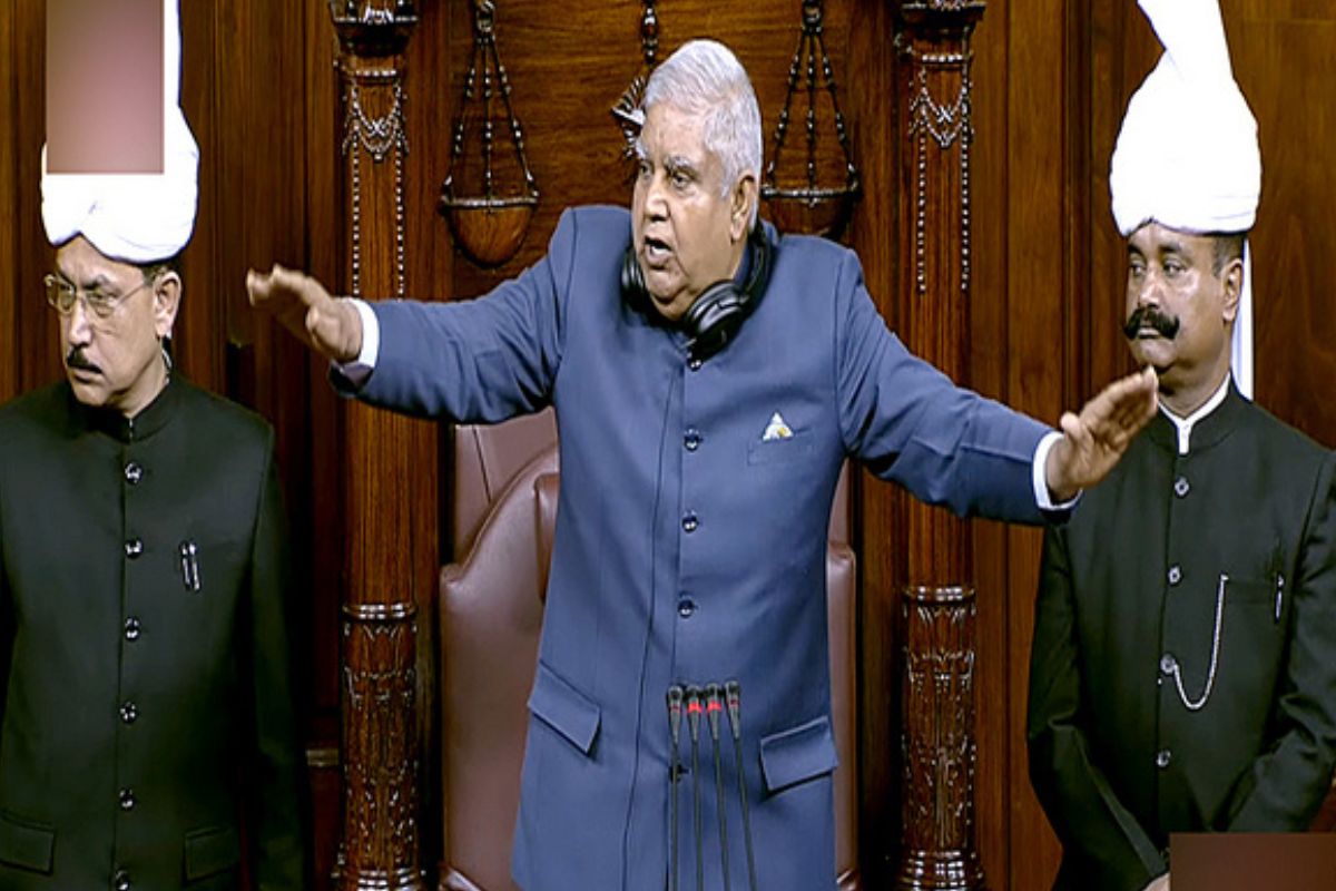 Rajya Sabha Chairman Dhankar presses for breach of privilege notice against 12 opposition MPs