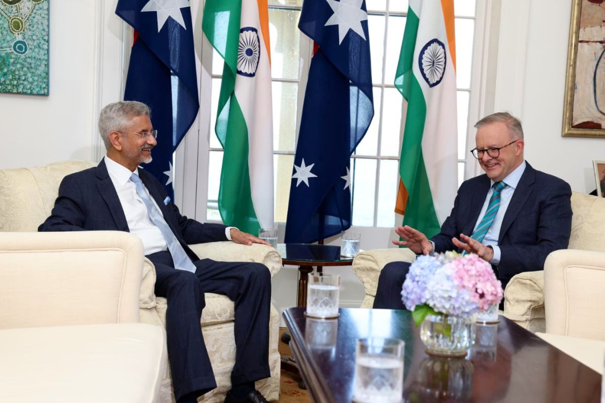 “Of course, discussed cricket,” Jaishankar calls on Australia PM in Sydney