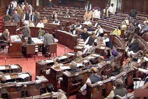 Amid heavy sloganeering, RS adjourned till 2 pm