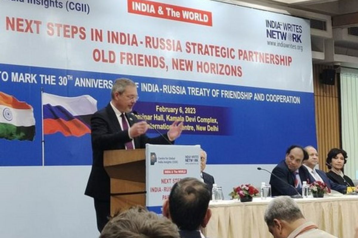 Ties with India under stress due to tectonic geopolitics shifts: Russian Envoy