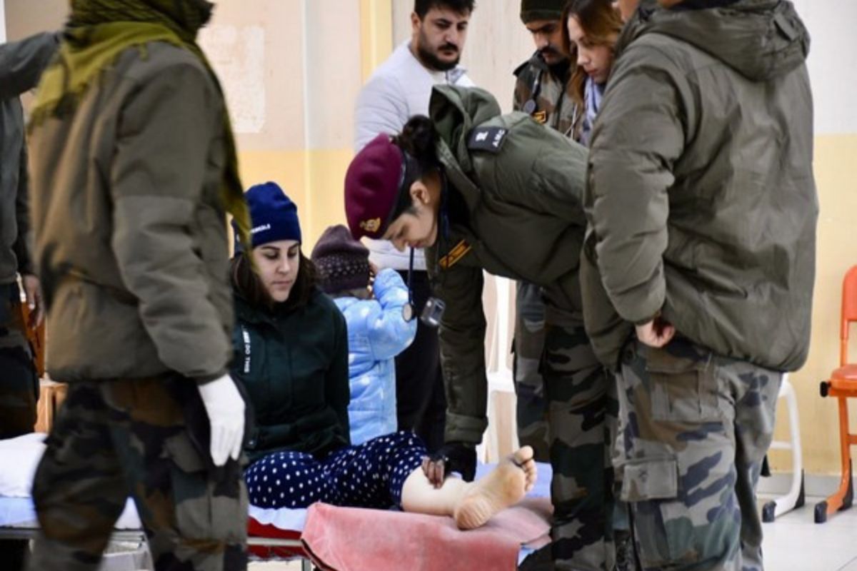 Indian army’s field hospital in Turkey under ‘Operation Dost’ starts functioning