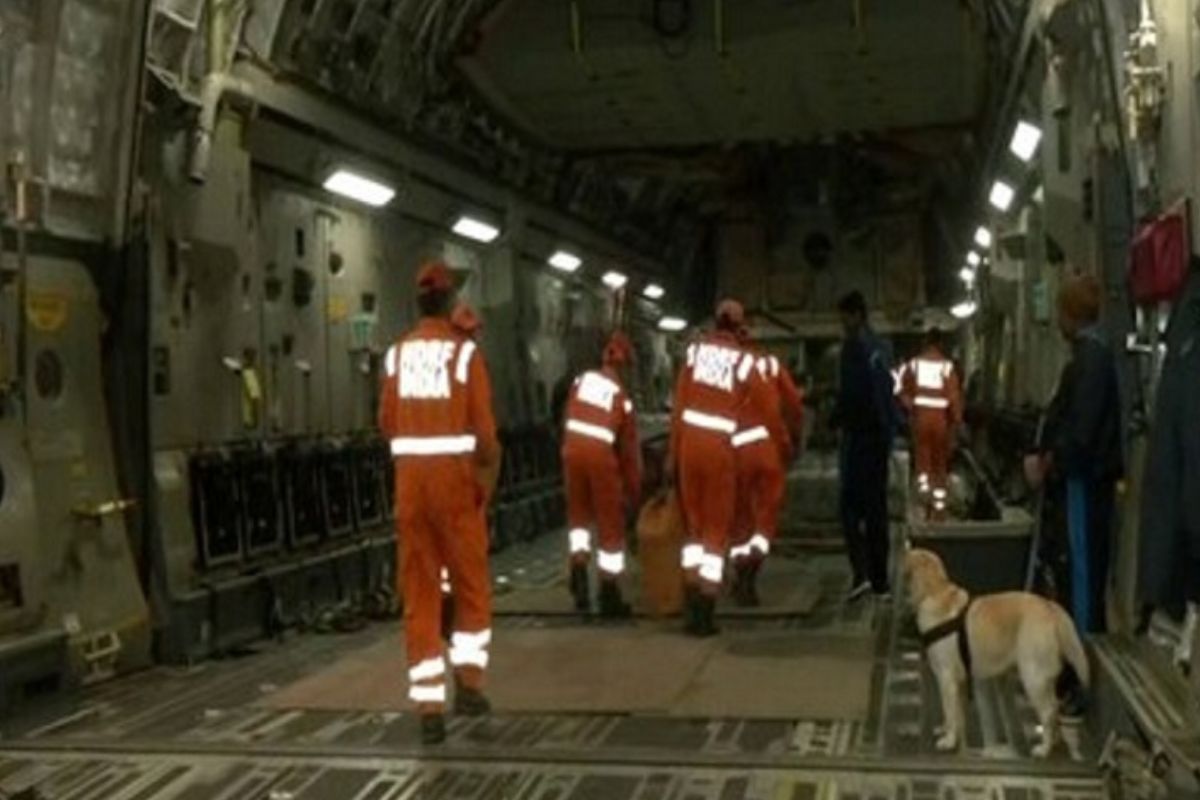 NDRF’s 47 rescuers with dog squad return from 10-day ops in earthquake-hit Turkey; 54 members on way